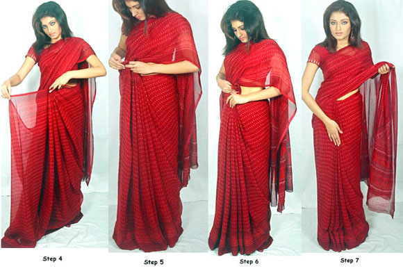 drape saree